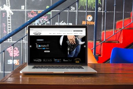 Criação de sites - Templo dos Instrumentos